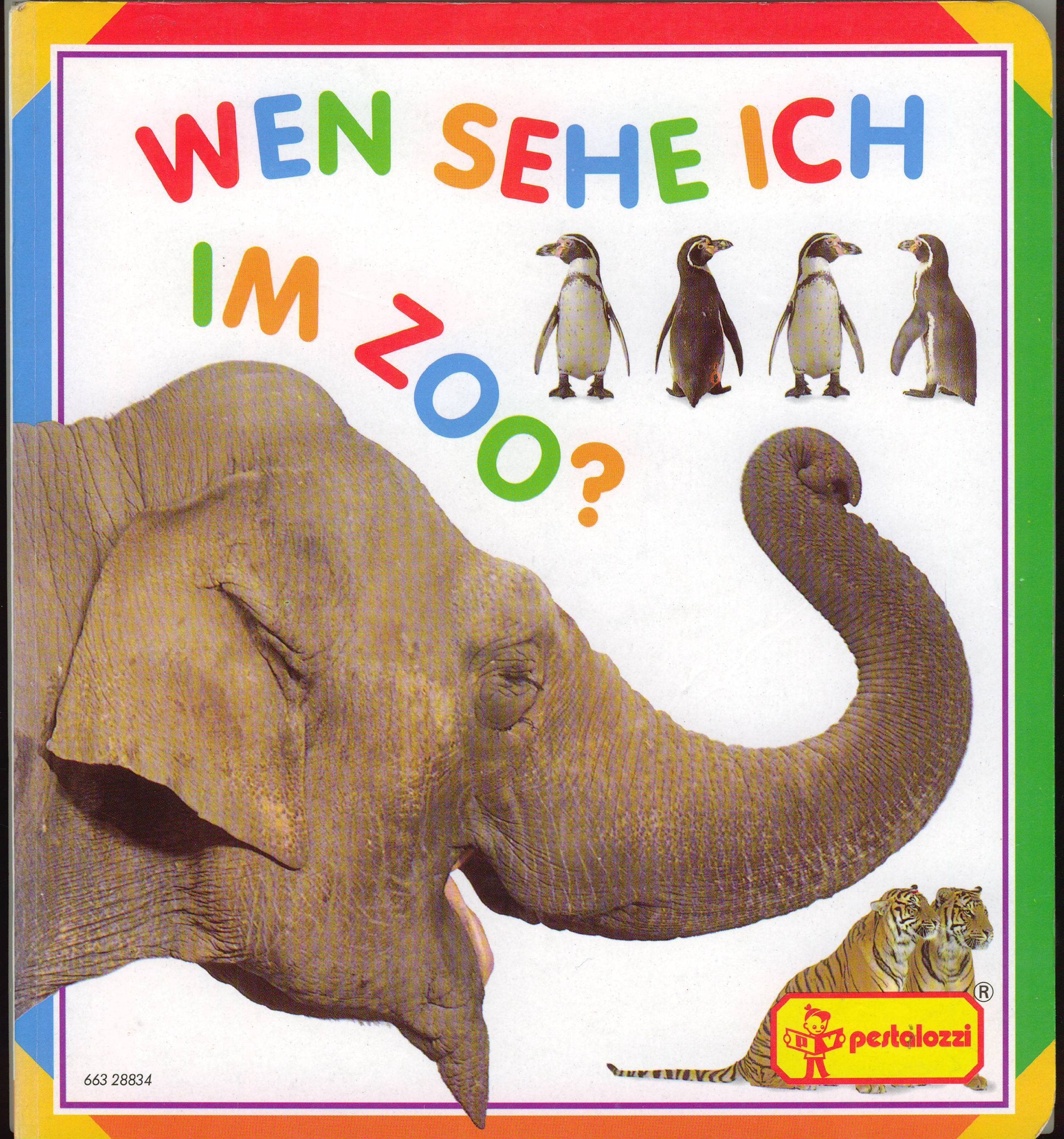 Wen sehe ich im Zoo? Books