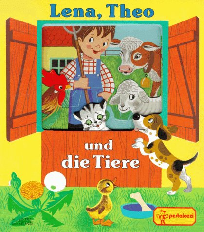 Lena, Theo und die Tiere. Mit Fenster- und Konturenstanzung Books
