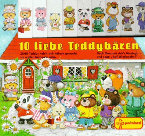 Zehn liebe Teddybären: Register-Bilderbuch Children's books