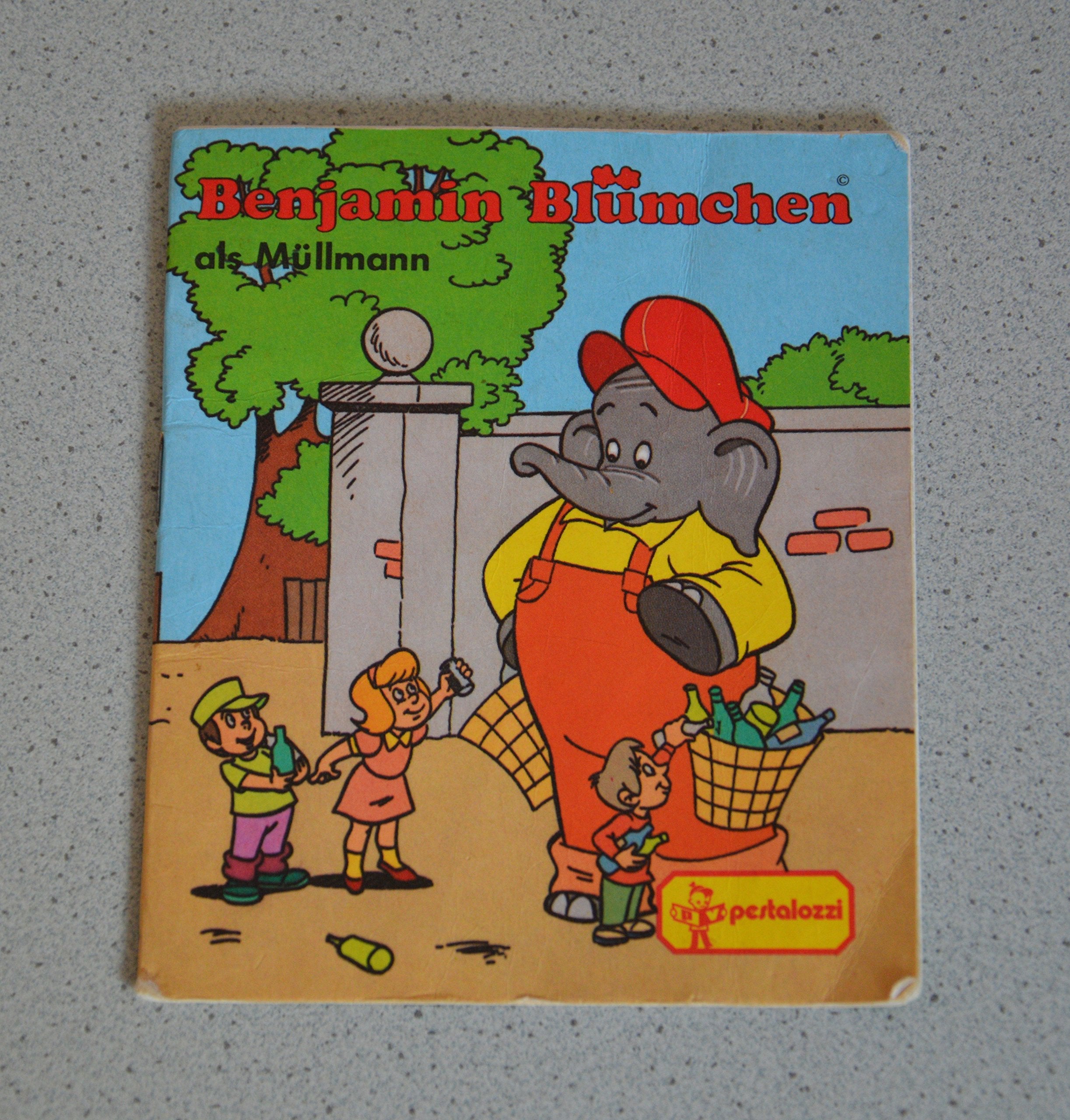 Vier spannende Abenteuer mit Benjamin Blümchen, Tl.5, Benjamin Blümchen in der Schule; Benjamin Blümchen und die Klasse 1 A Children's books