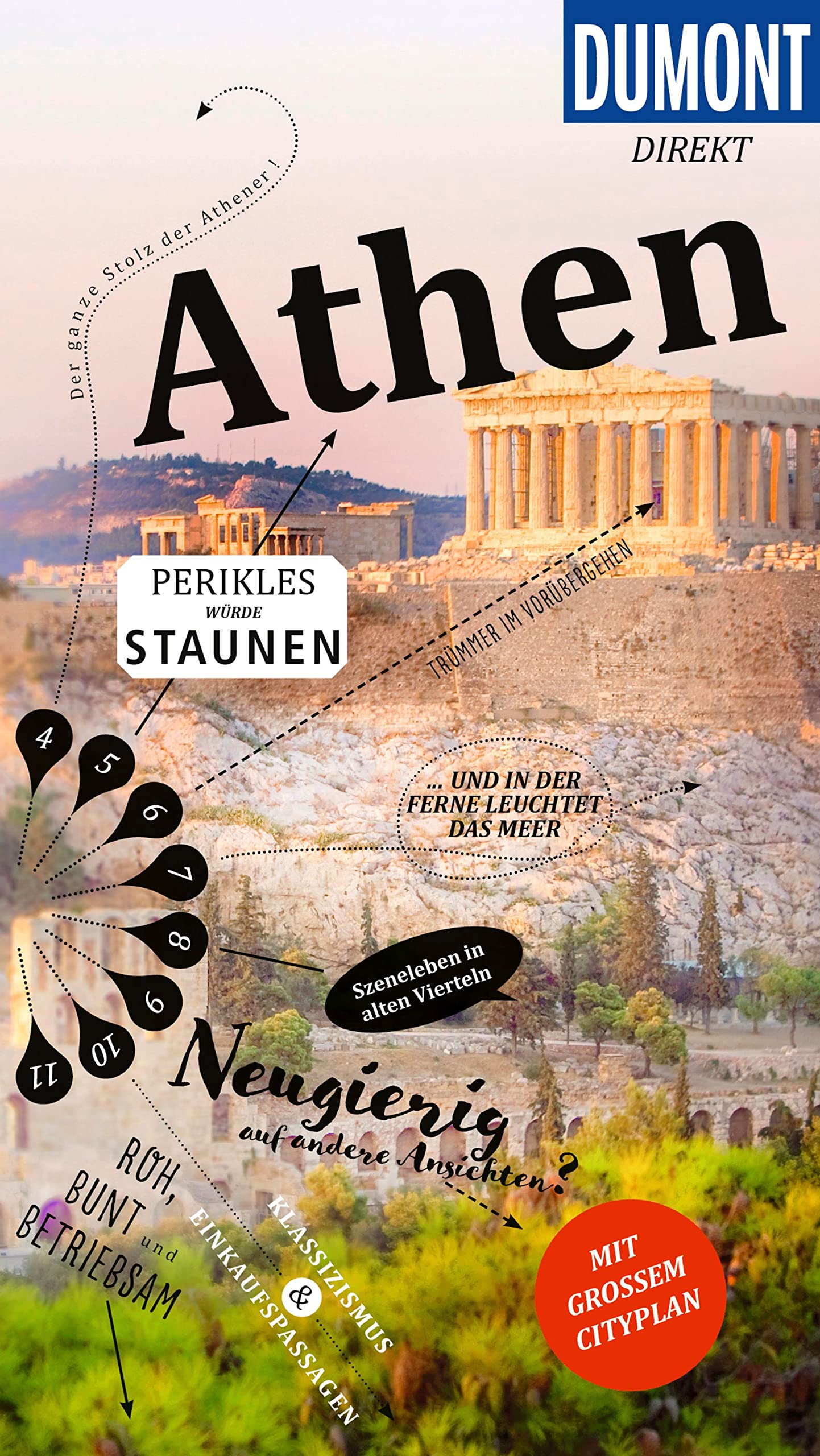 DUMONT direkt Reiseführer Athen Leisure, Home & Garden