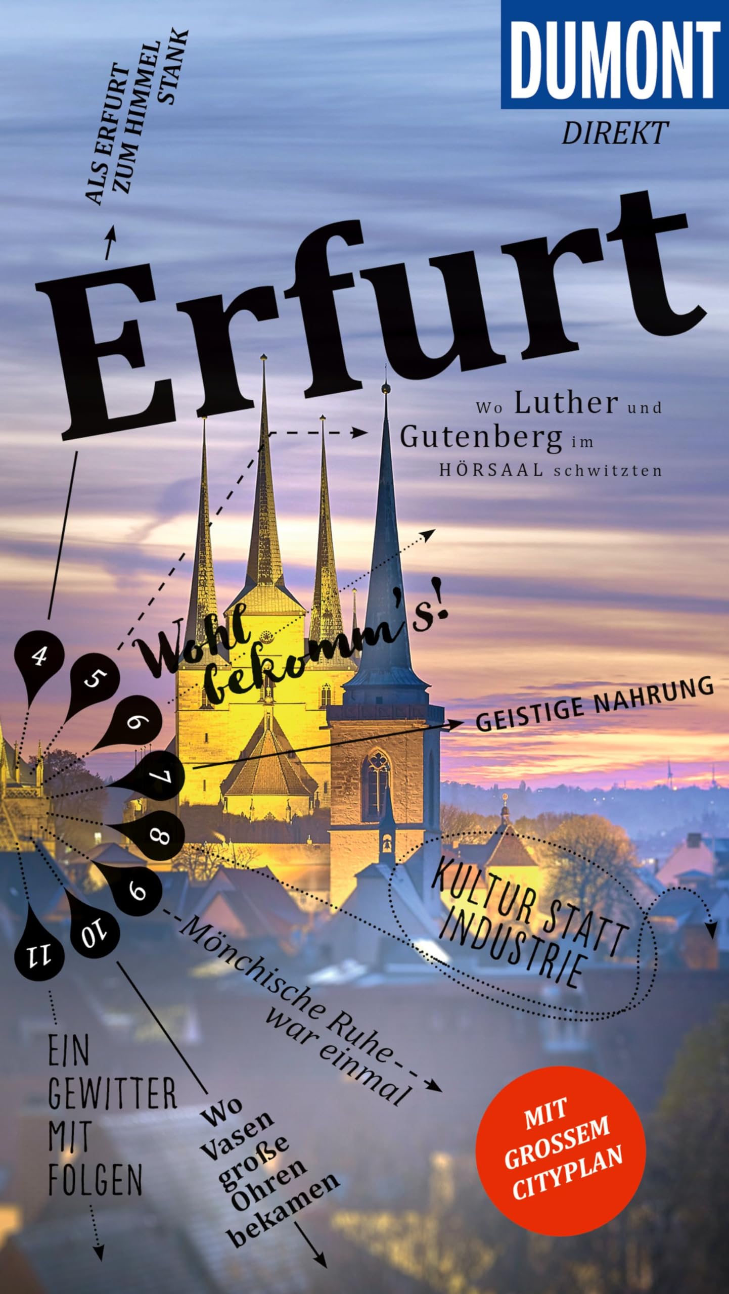 DUMONT direkt Reiseführer Erfurt Leisure, Home & Garden