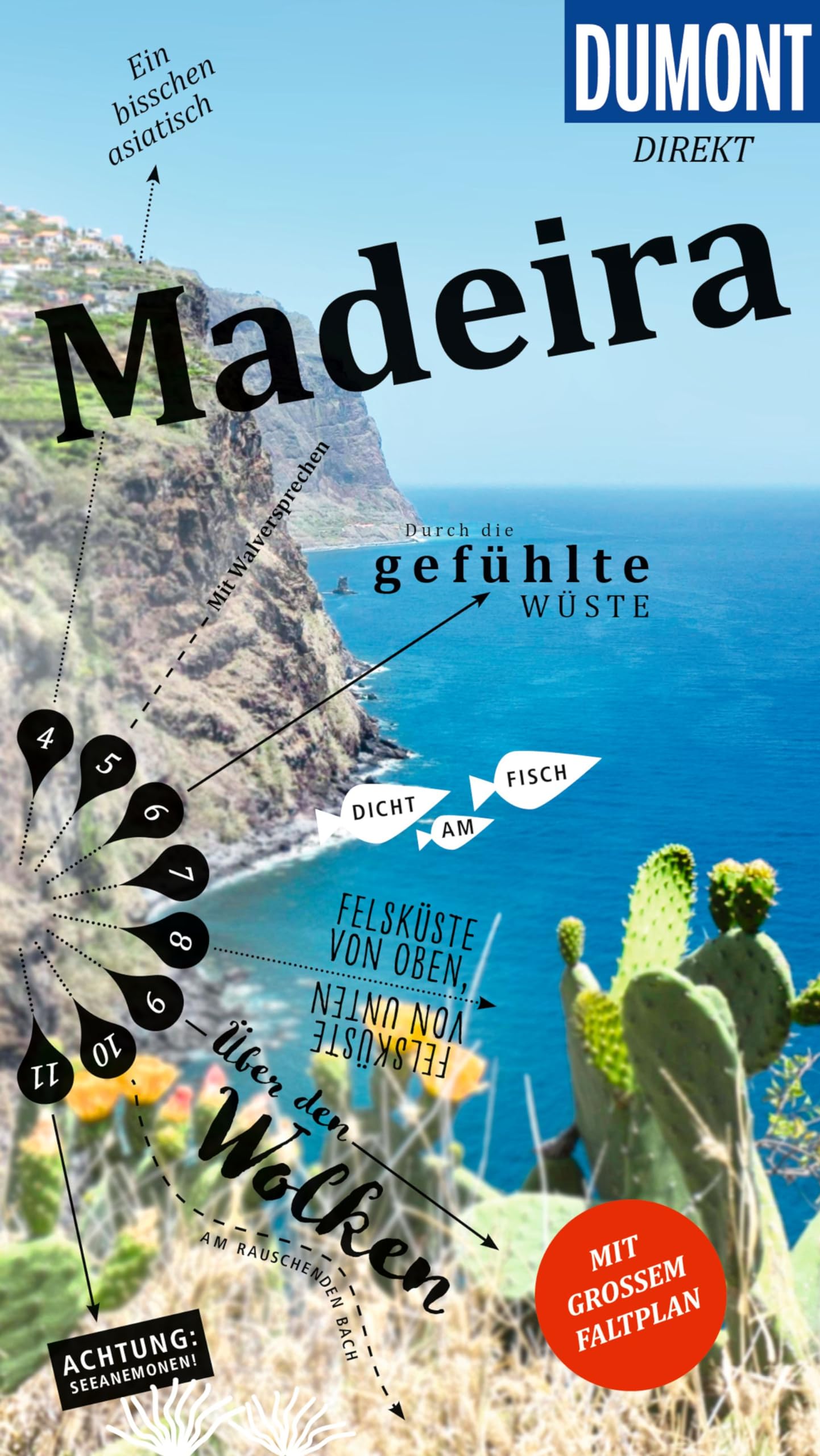 DUMONT direkt Reiseführer Madeira: Mit großem Faltplan Leisure, Home & Garden