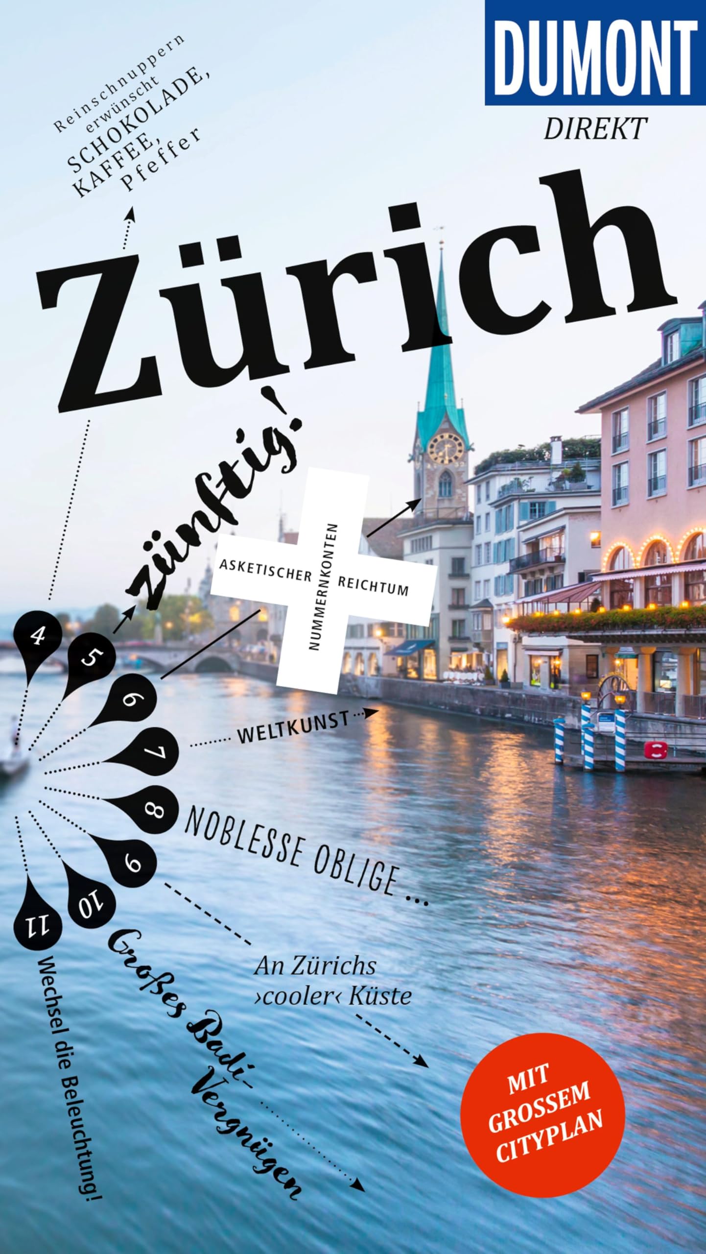 DUMONT direkt Reiseführer Zürich Leisure, Home & Garden