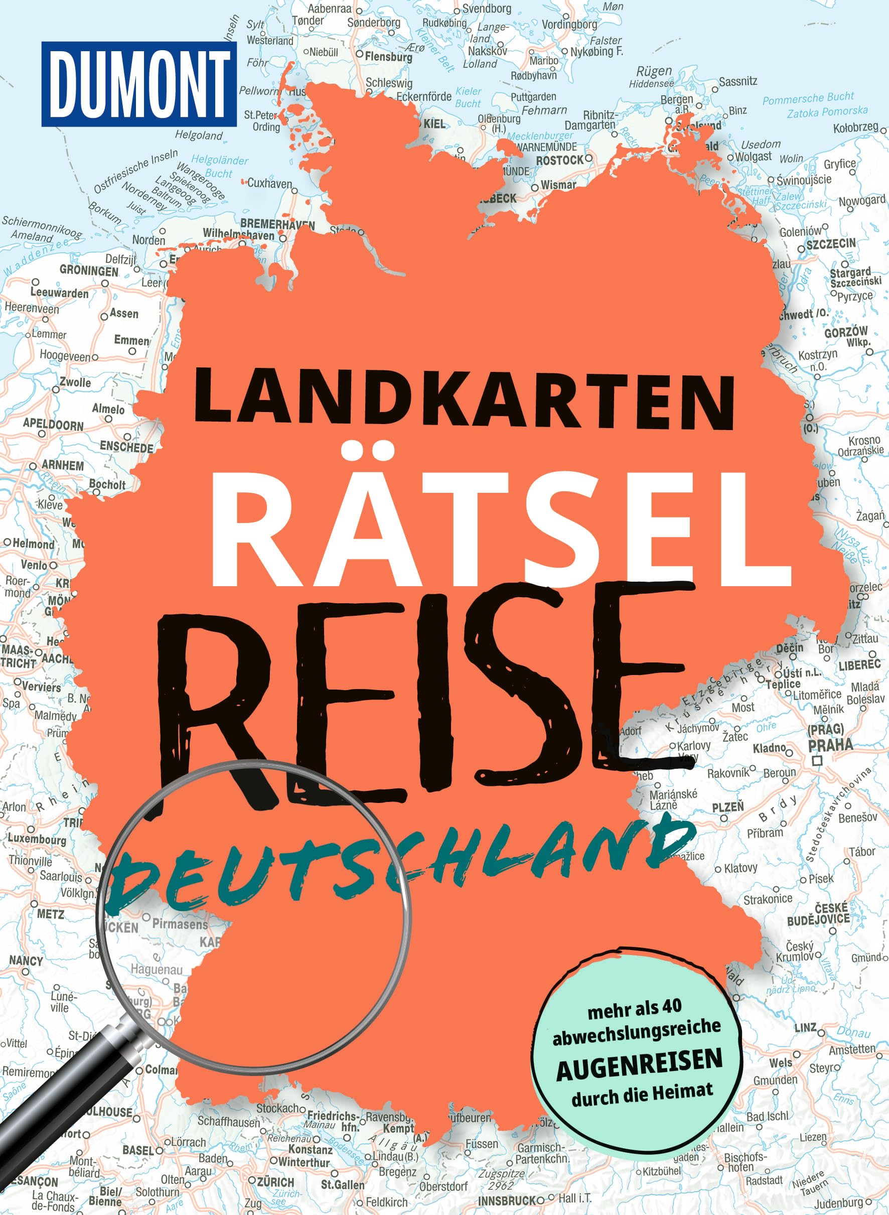 Landkarten-Rätselreise Deutschland Travel Guides