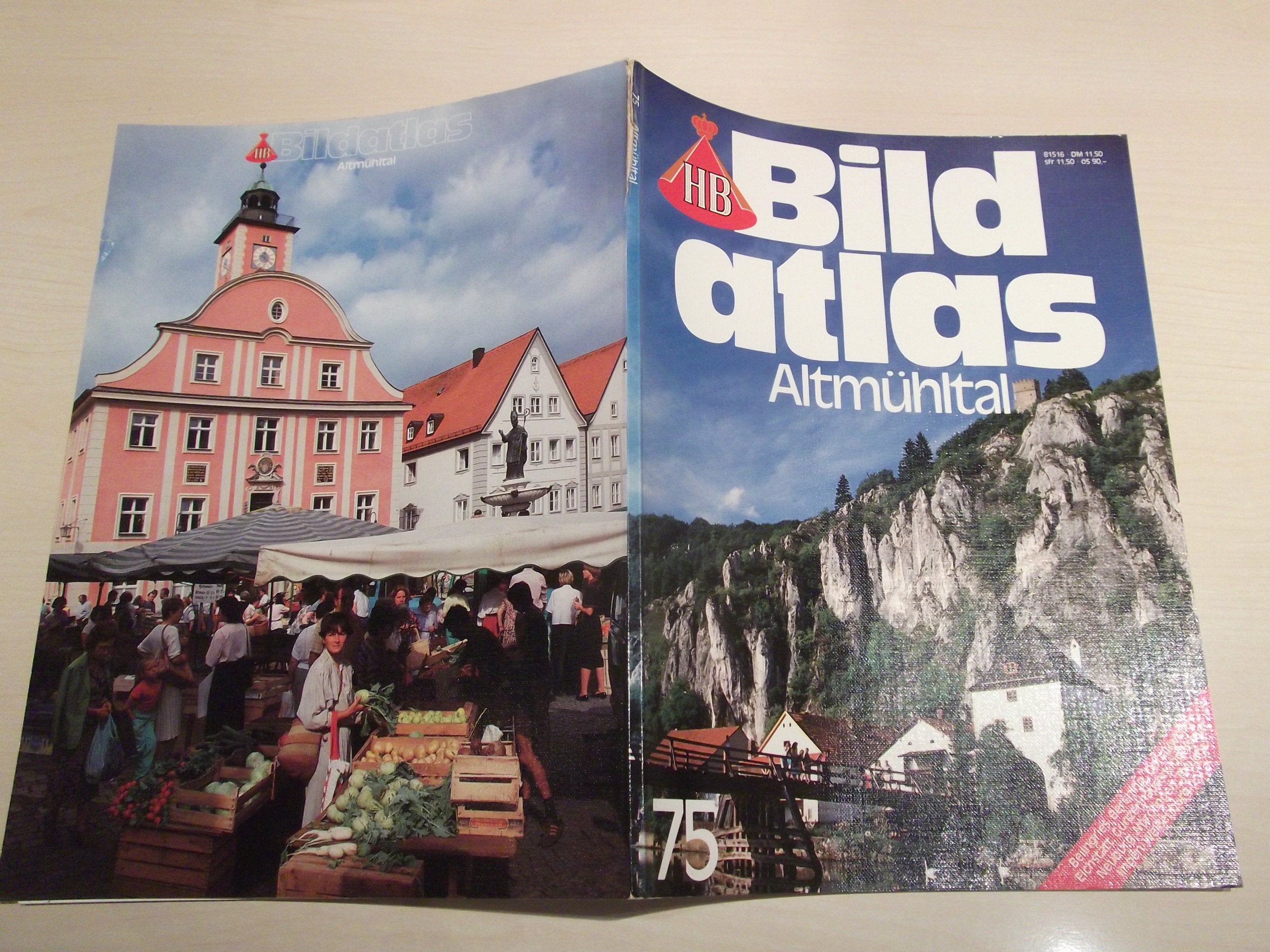 HB Bildatlas, Nr. 075: Altmühltal Natural Sciences