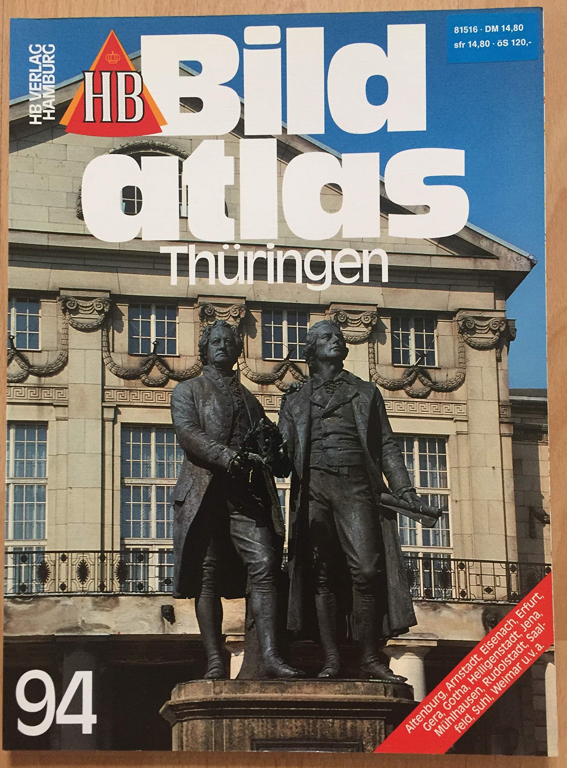 HB Bildatlas, H.94, Thüringen Books