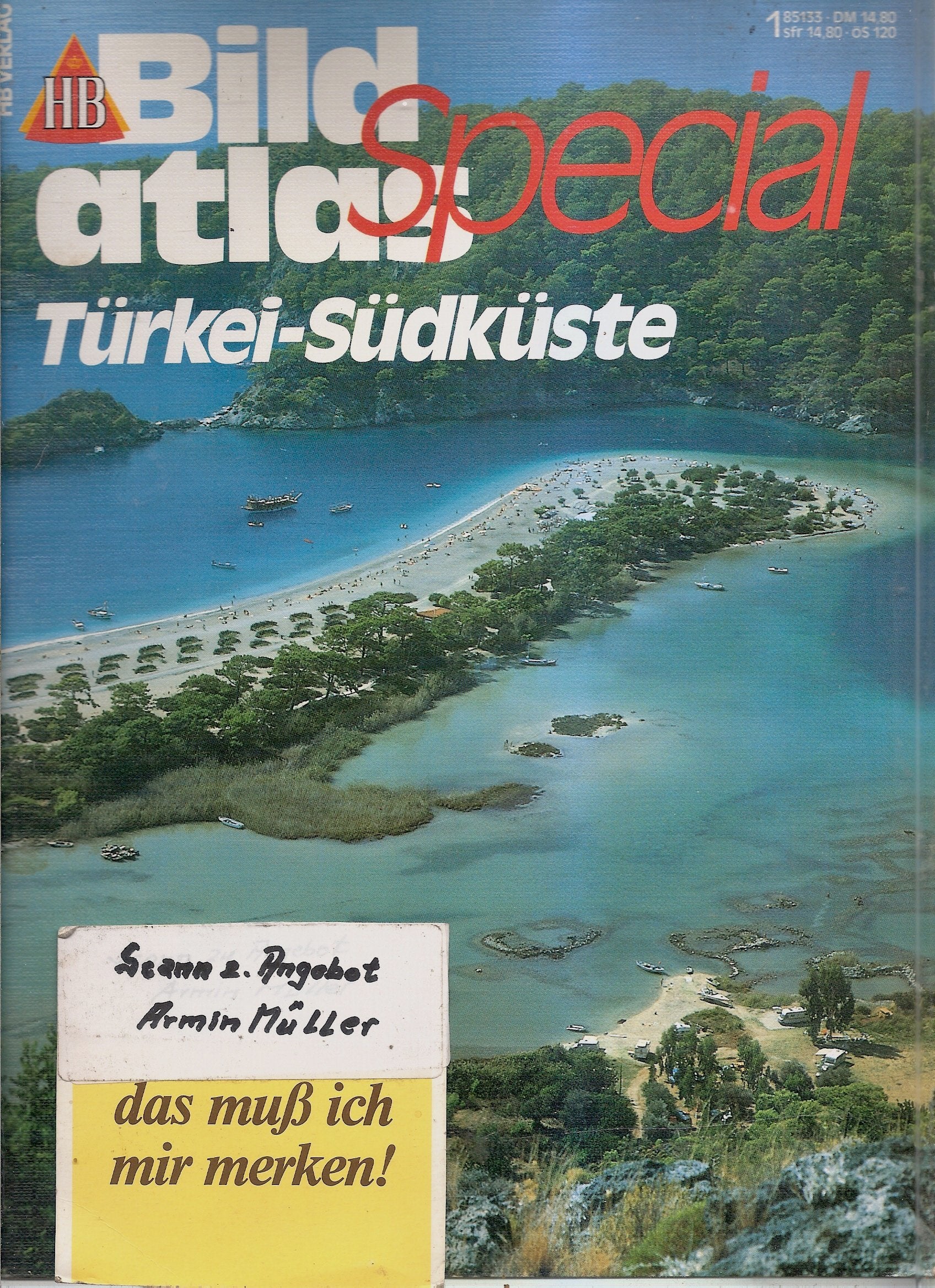 HB Bildatlas Special, H.1, Türkei, Südküste Maps & Plans