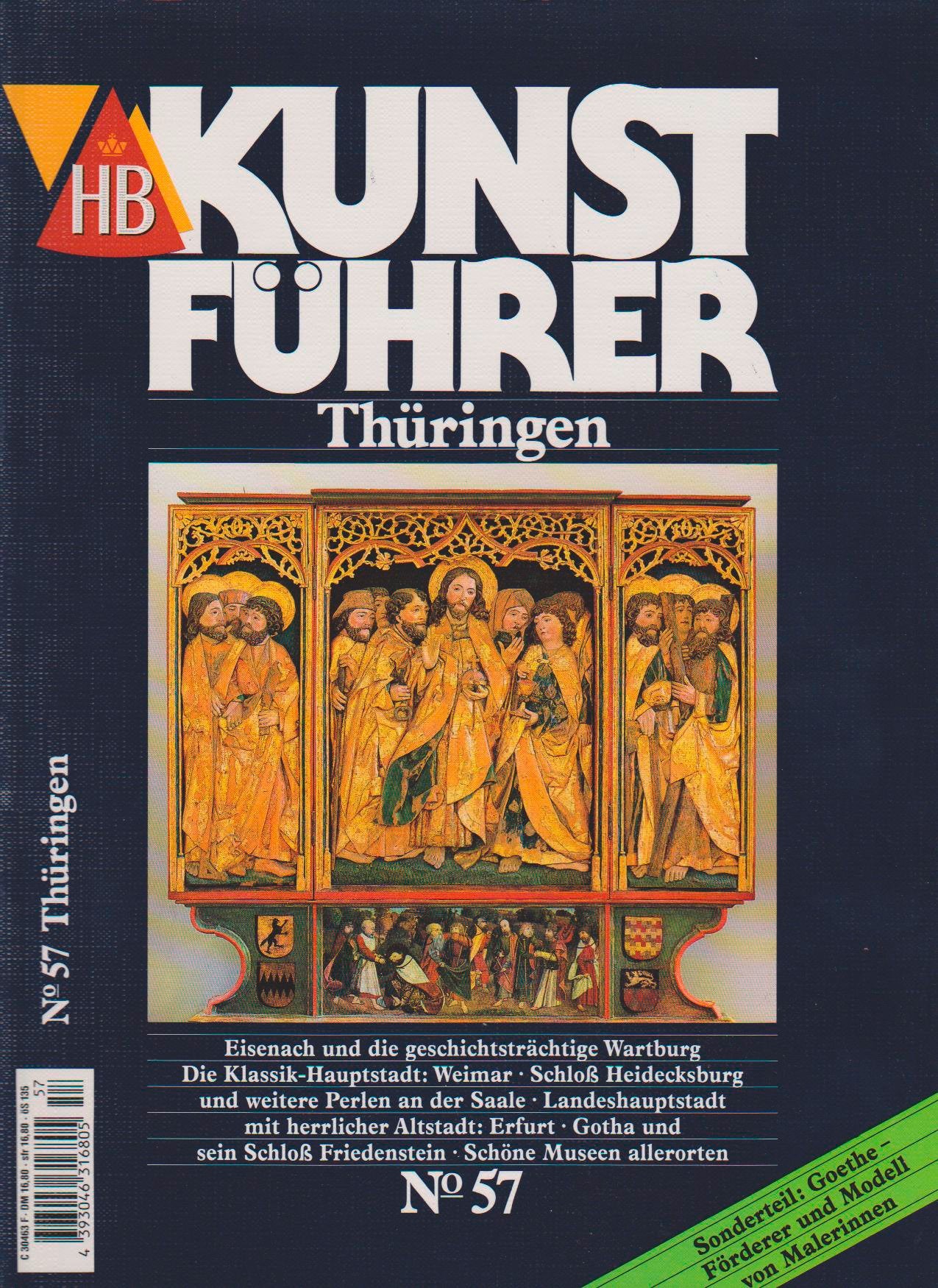 HB Kunstführer, Nr.57, Thüringen Travel Books