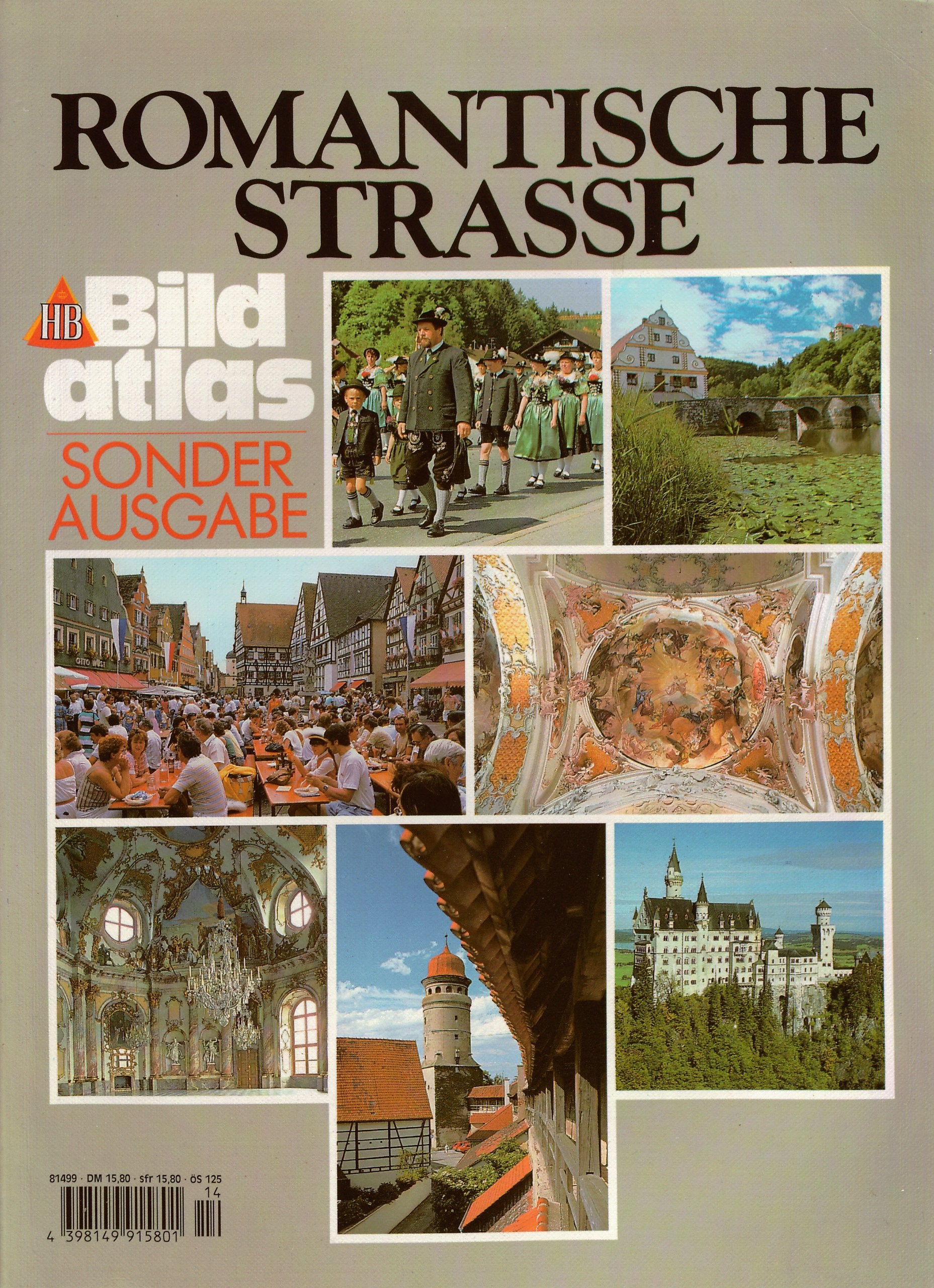 HB Bildatlas, H.14, Romantische Straße (HB Bildatlas Sonderausgabe) Leisure, Home & Garden
