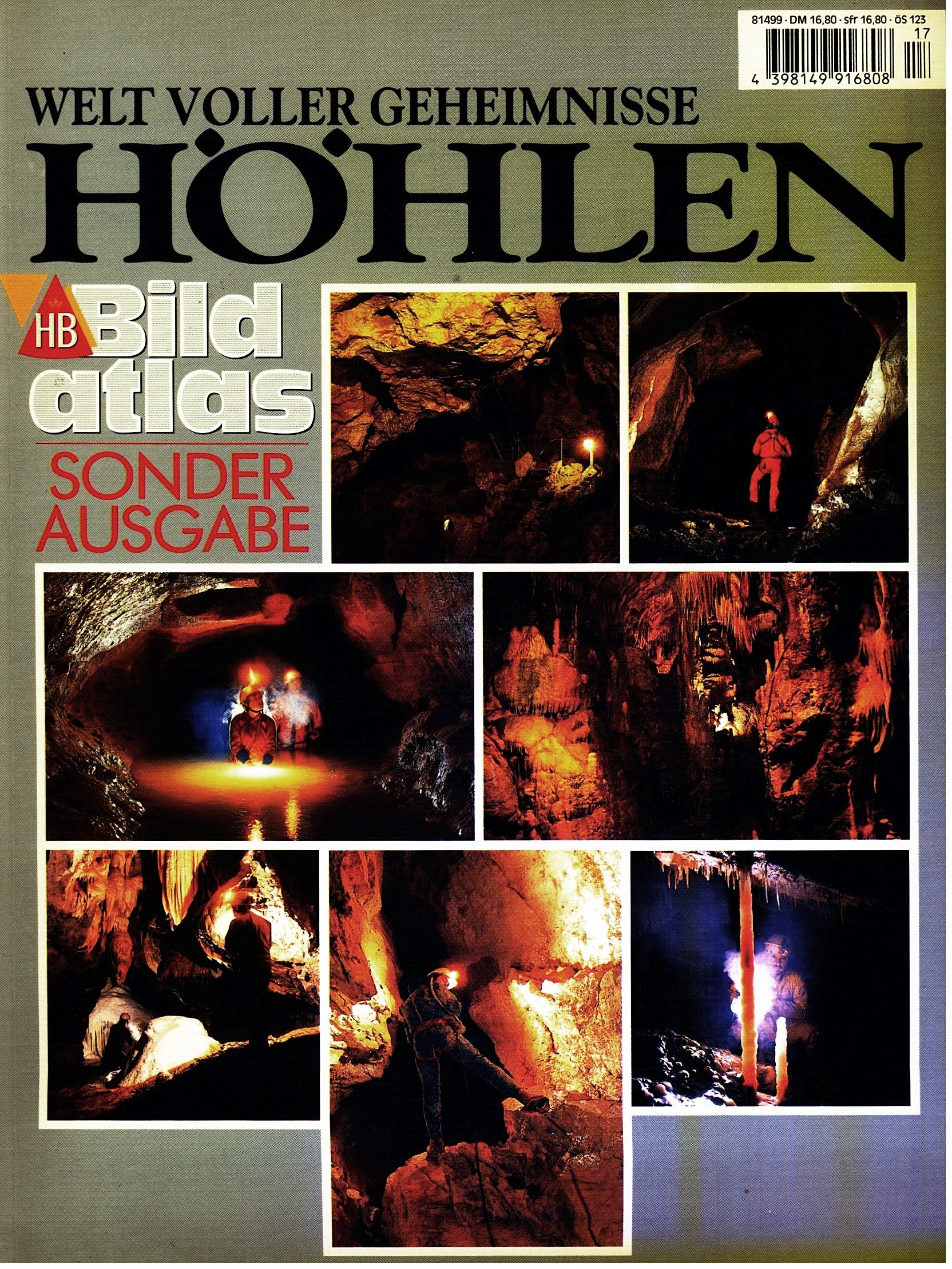 HB Bildatlas, H.17, Höhlen (HB Bildatlas Sonderausgabe) Travel