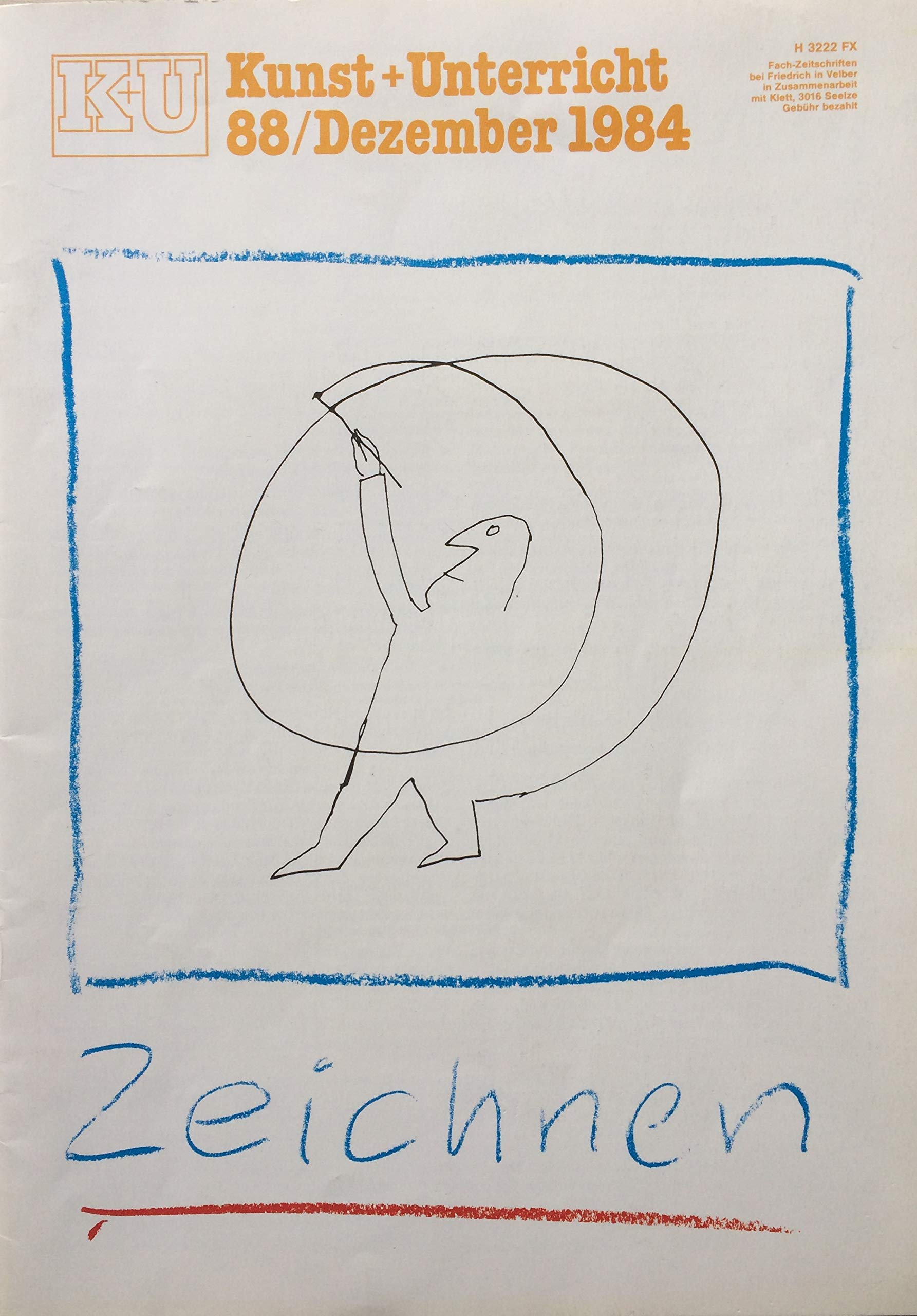 Kunst + Unterricht 88 / Dezember 1984 / Thema: Zeichnen Education & Training