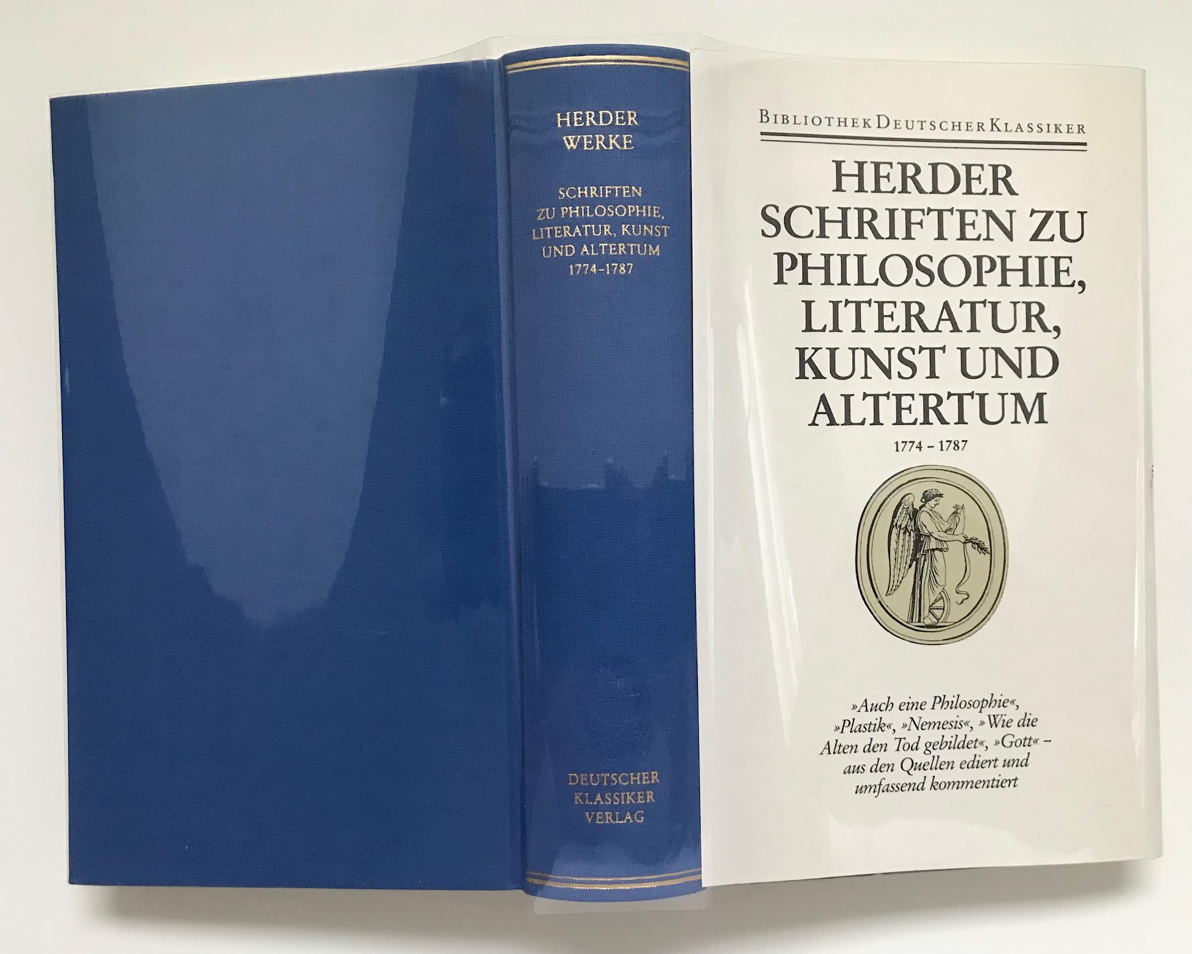 Werke. 10 in 11 Bänden: Band 4: Schriften zu Philosophie, Literatur, Kunst und Altertum 1774-1787 Philosophy