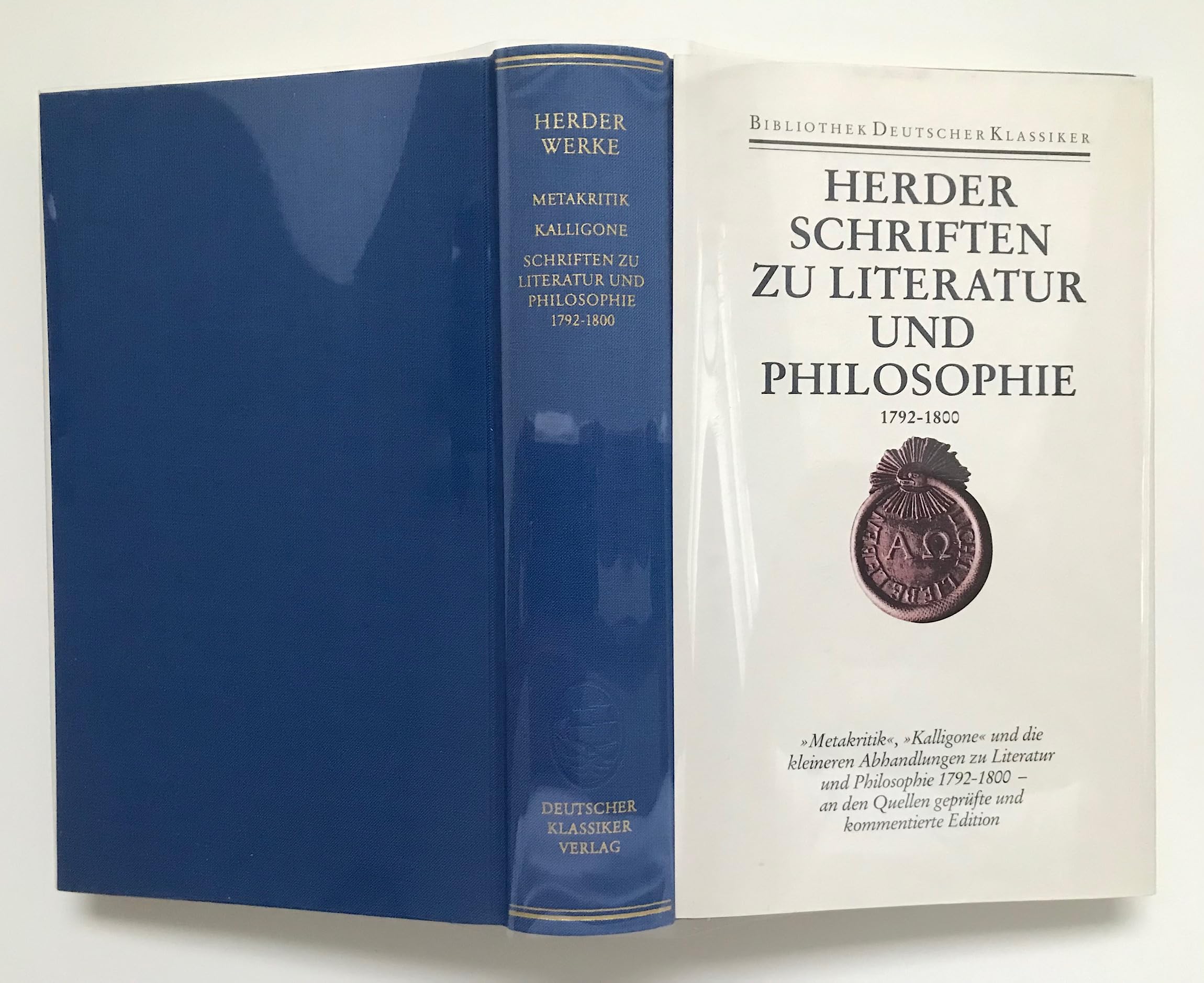 Werke. 10 in 11 Bänden: Band 8: Schriften zu Literatur und Philosophie 1792-1800 Philosophy