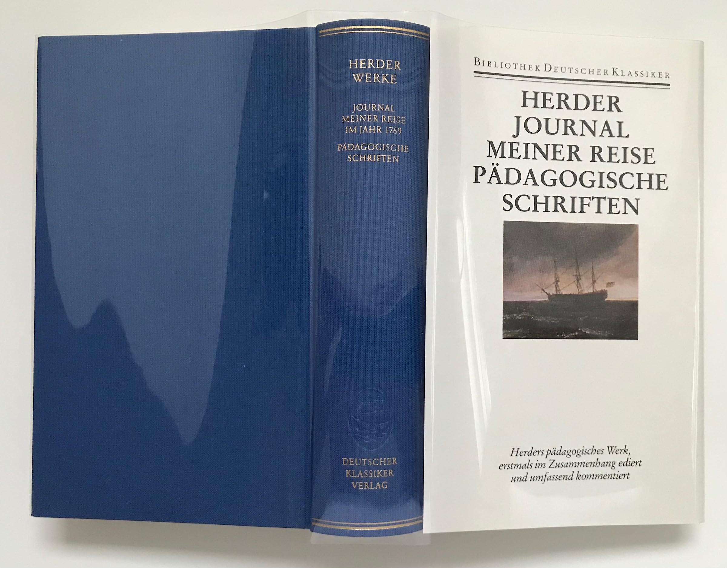 Werke. 10 in 11 Bänden: Band 9/2: Journal meiner Reise im Jahr 1769. Pädagogische Schriften Philosophy