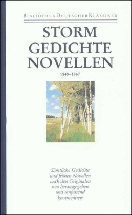 Gedichte, Novellen I. book