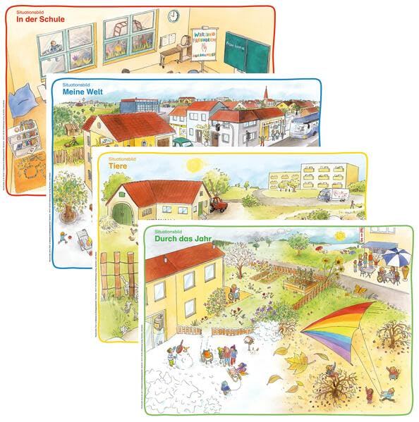 Inklusion im Anfangsunterricht – Poster mit allen 4 Situationsbildern: zum Titel „Inklusion im Anfangsunterricht" 978-3-619-01337-1 Learning & Reference