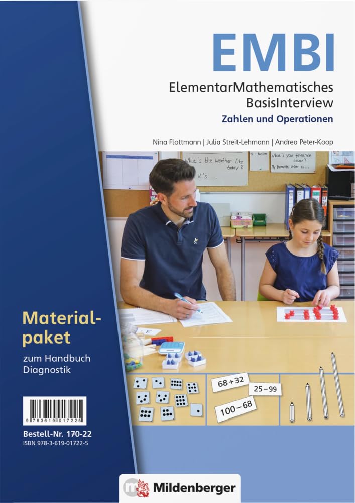 ElementarMathematisches BasisInterview (EMBI) · Zahlen und Operationen · Materialpaket – Neubearbeitung: Zum Handbuch Diagnostik | Erscheinungsjahr ... Basisinterview - Neubearbeitung Neu) Learning & Reference