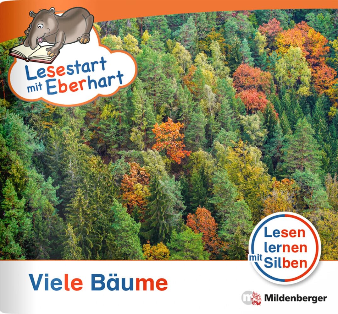 Lesestart mit Eberhart: Viele Bäume: Themenhefte für Erstleser, Lesestufe 2 (Lesestart mit Eberhart: Lesen lernen mit Silben - Themenhefte für Erstlesekinder - 5 Lesestufen) Learning & Reference