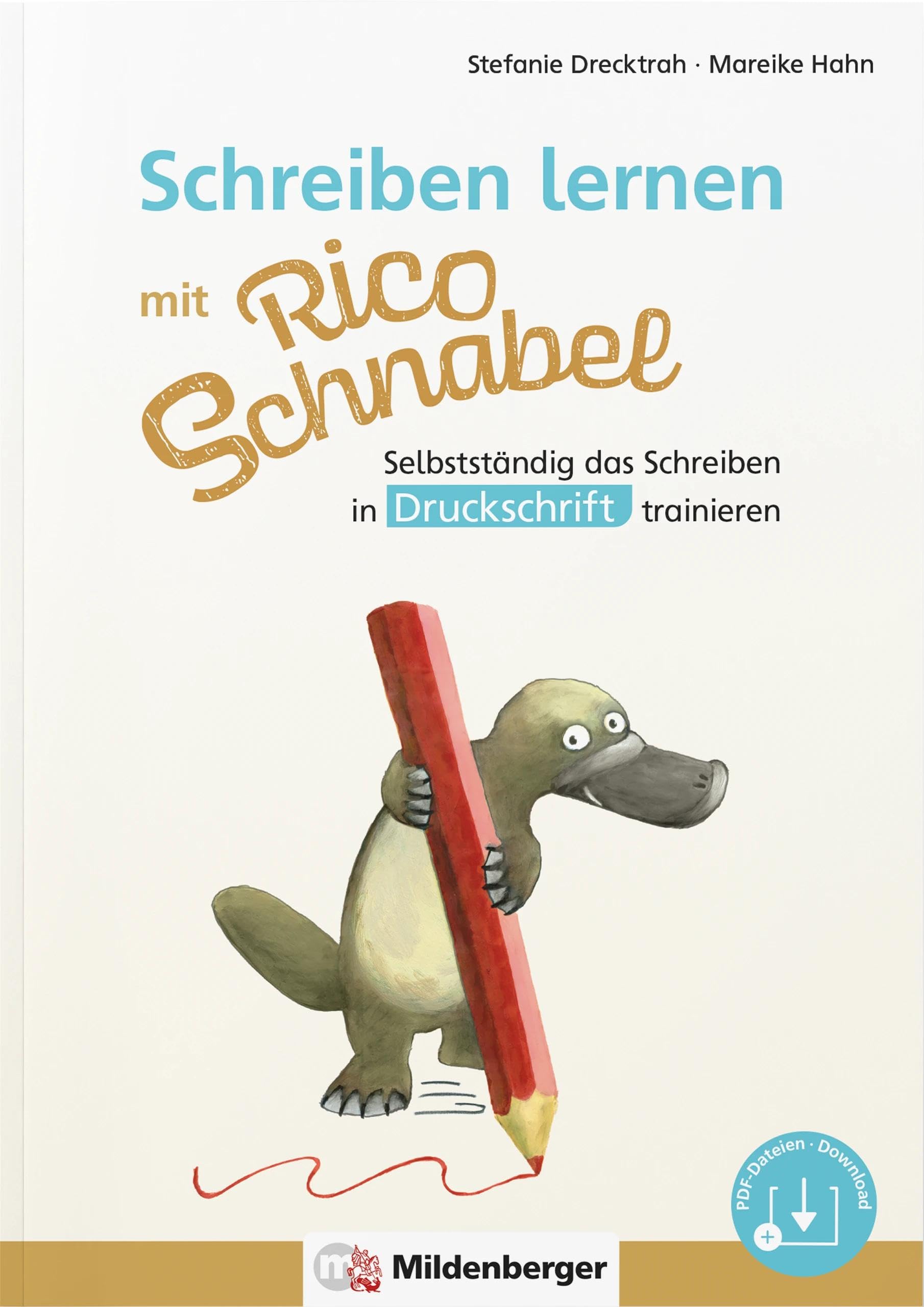 Schreiben lernen mit Rico Schnabel, Druckschrift Study Guides