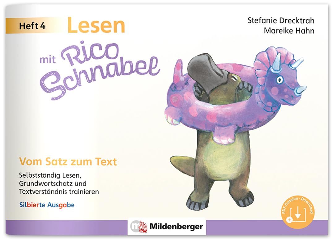Lesen mit Rico Schnabel, Heft 4: Vom Satz zum Text - silbierte Ausgabe Learning & Reference