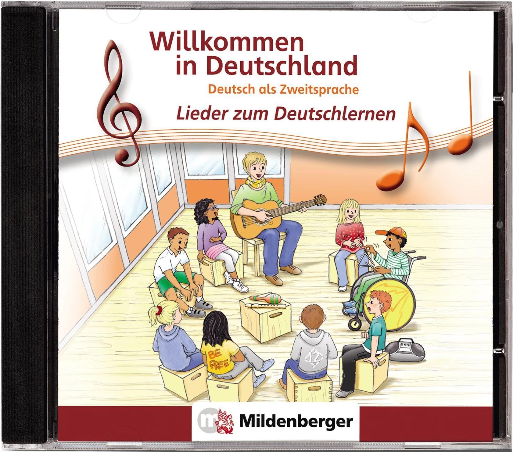 Willkommen in Deutschland – Lieder zum Deutschlernen, CD: Deutsch als Zweitsprache Foreign Languages ​​& Dictionaries