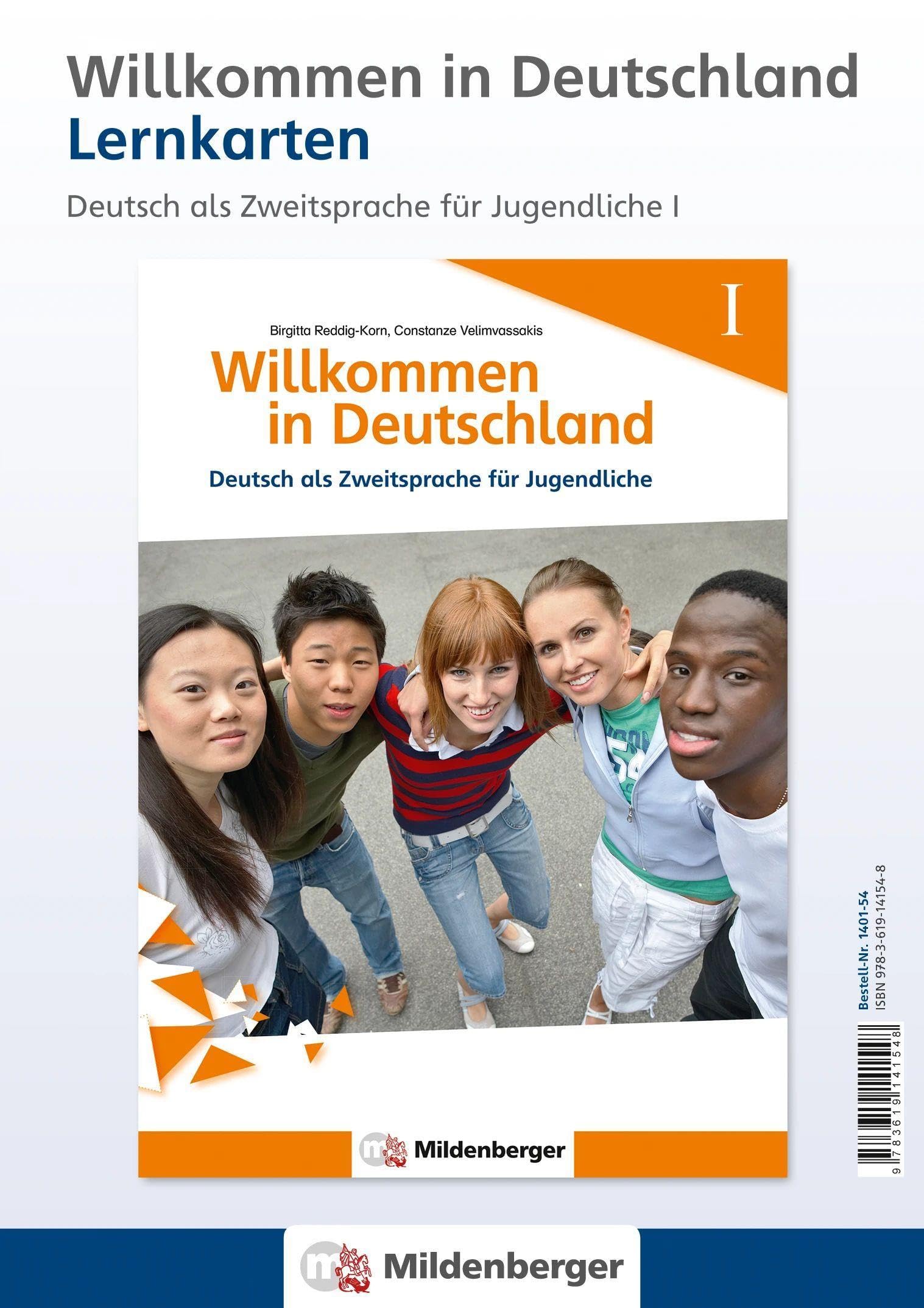 Willkommen in Deutschland – Lernkarten Deutsch als Zweitsprache für Jugendliche I: Bild- und Wortkarten für das Wortschatztraining Foreign Languages ​​& Dictionaries