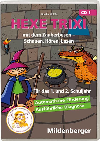 Hexe Trixi mit dem Zauberbesen CD-ROM für Windows 95/98/2000/Me/XP software