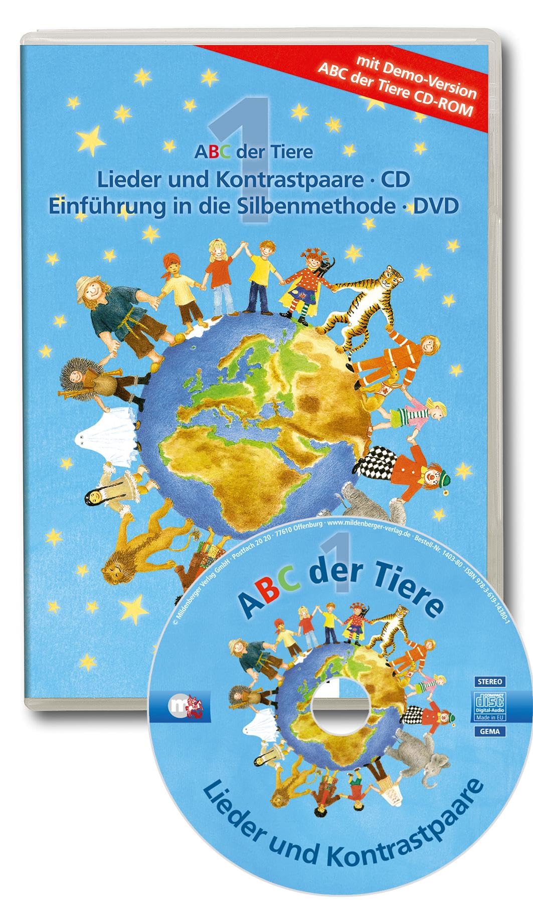 ABC der Tiere 1: Lieder und Kontrastpaare Learning & Reference