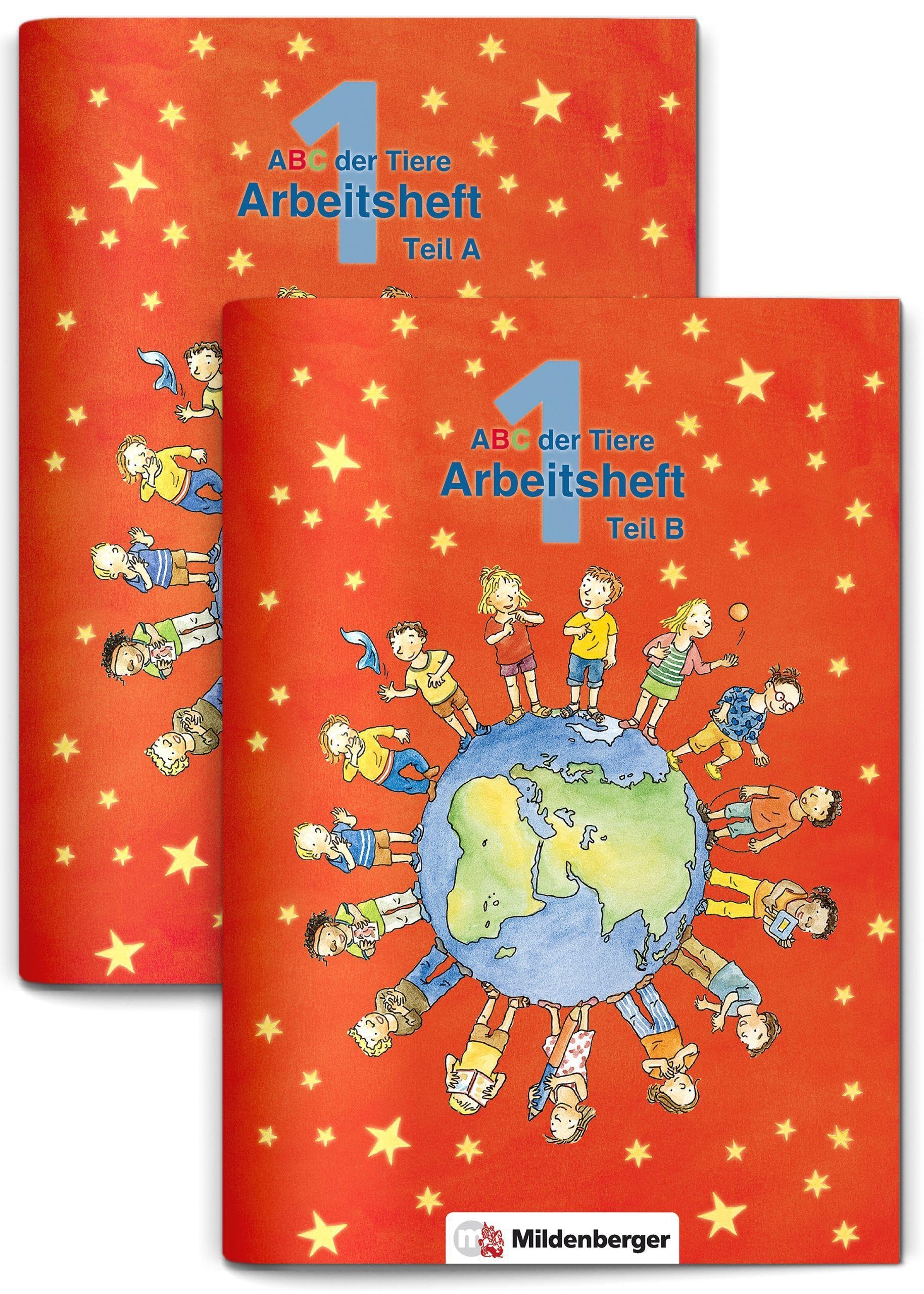 ABC der Tiere 1 - Arbeitshefte Teil A und B · Erstausgabe Study Guides