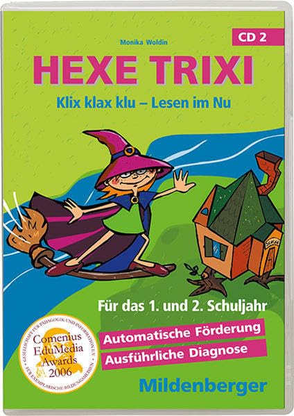 Hexe Trixi, Klix klax klu - Lesen im Nu, CD 2 (Klassenversion Einzellizenz) Für das 1. und 2. Schuljahr. Für Windows 95/98/2000/Me/XP oder Macintosh OS 8.1. 11 Lernspiele Hobbies & Leisure