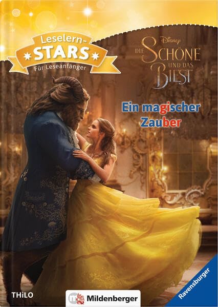 Disney · Die Schöne und das Biest: Ein magischer Zauber: Comic- und Filmhelden-Geschichten für Leseanfänger (Leselernstars / Comic- und Filmhelden-Geschichten für Leseanfänger) Professional & Reference Books