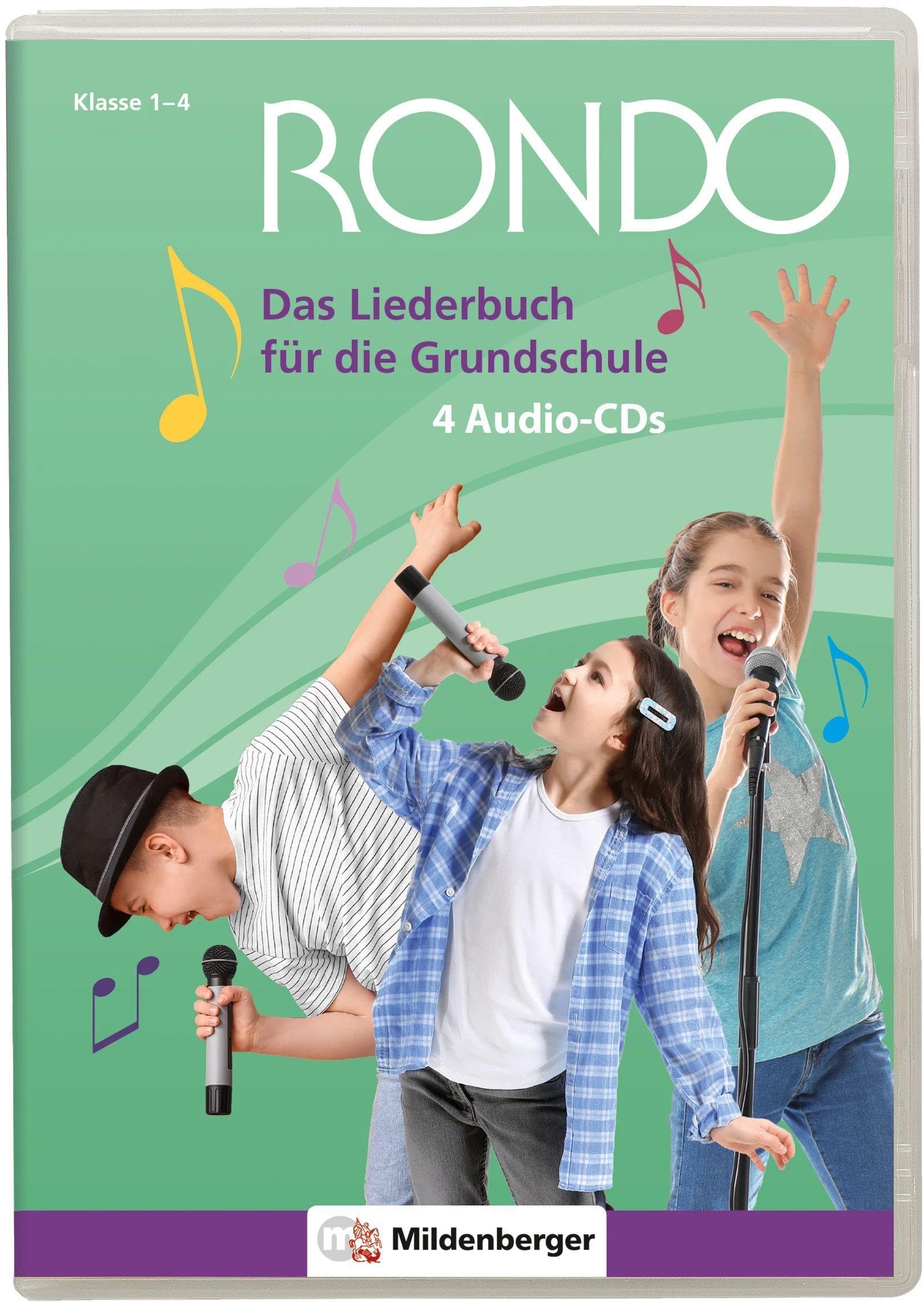 RONDO - Das Liederbuch für die Grundschule - 4 Audio CDs: Klasse 1 - 4 Music