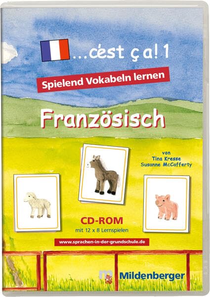 ... c'est ca!. Lernspiele für den Französischunterricht / „... c’est ça 1“ – Lernsoftware, Einzellizenz Foreign Languages ​​& Dictionaries