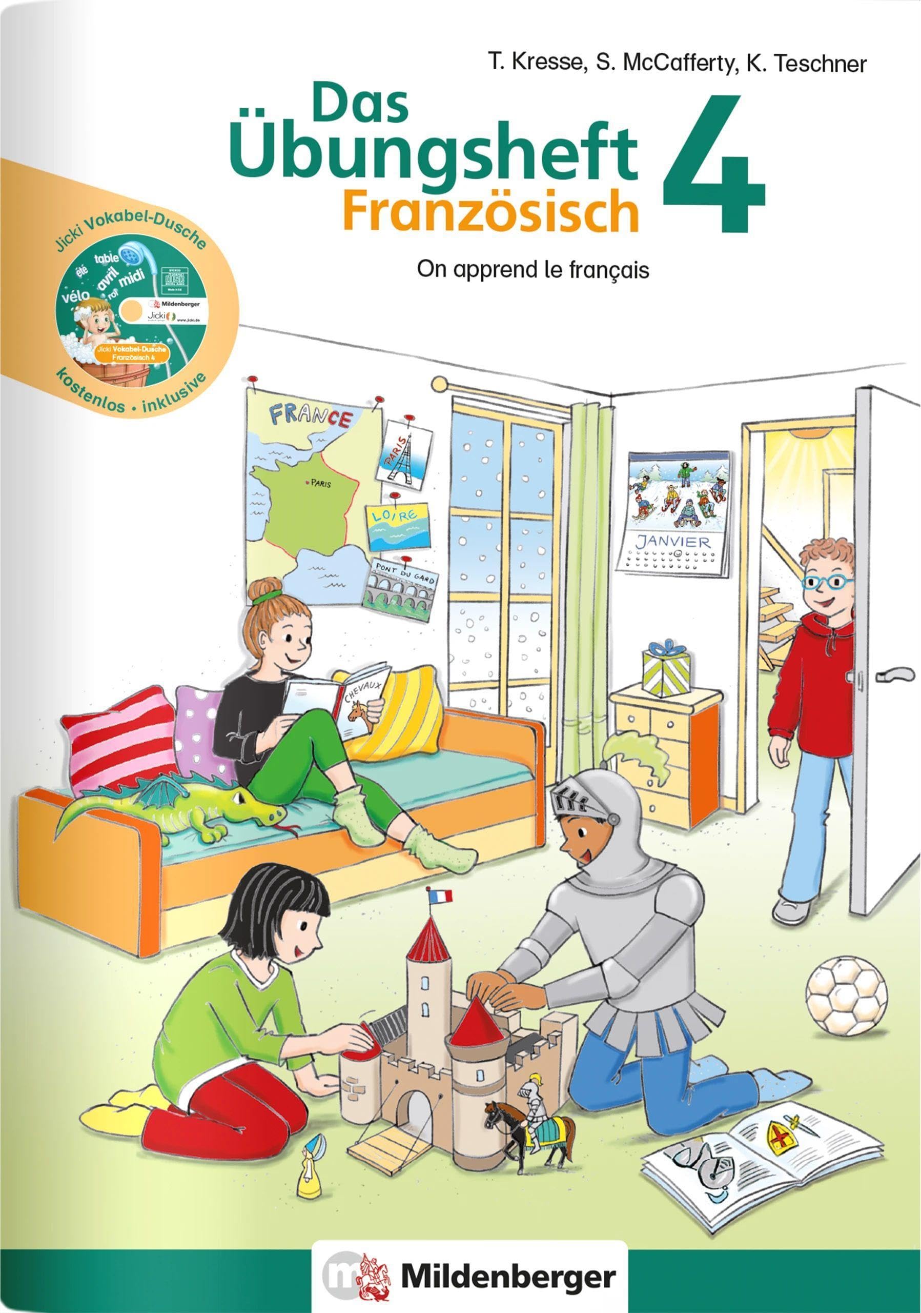 Das Übungsheft Französisch 4: On apprend le français Foreign Languages ​​& Dictionaries