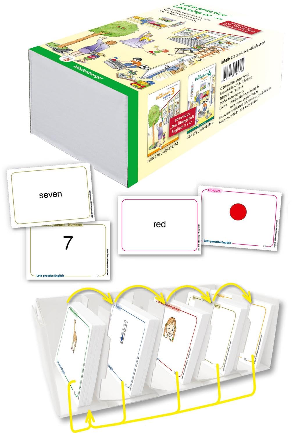 Let´s practice English – Learning cards: Bild-Wort-Karten für das Wortschatztraining: Bild-Wort-Kärtchen für das Wortschatztraining Foreign Languages ​​& Dictionaries