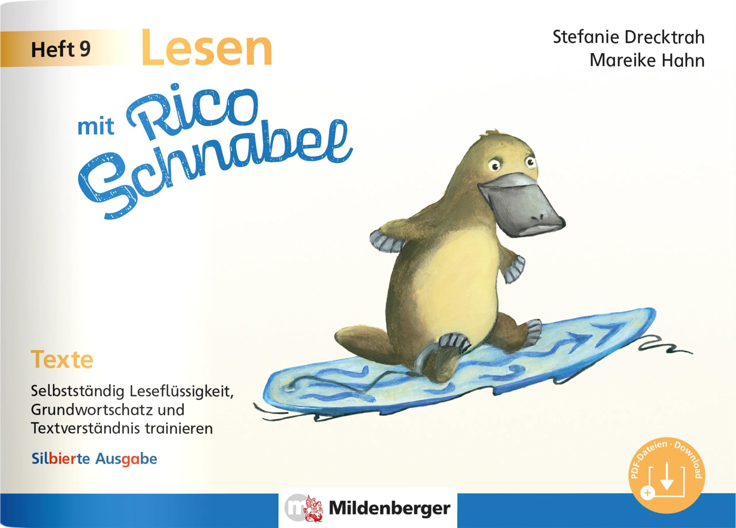 Lesen mit Rico Schnabel, Heft 9: Texte - silbierte Ausgabe Learning & Reference