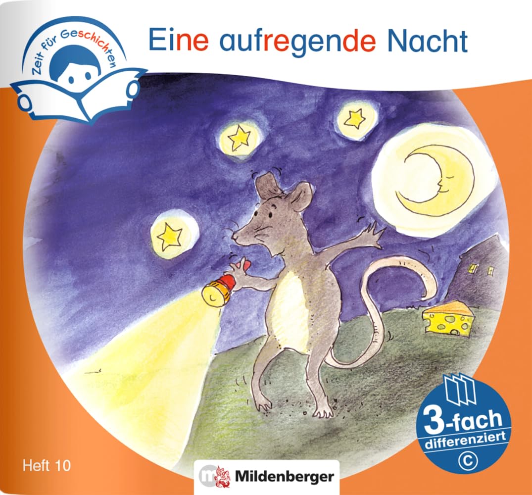 Zeit für Geschichten – 3-fach differenziert, Heft 10: Eine aufregende Nacht – C Learning & Reference
