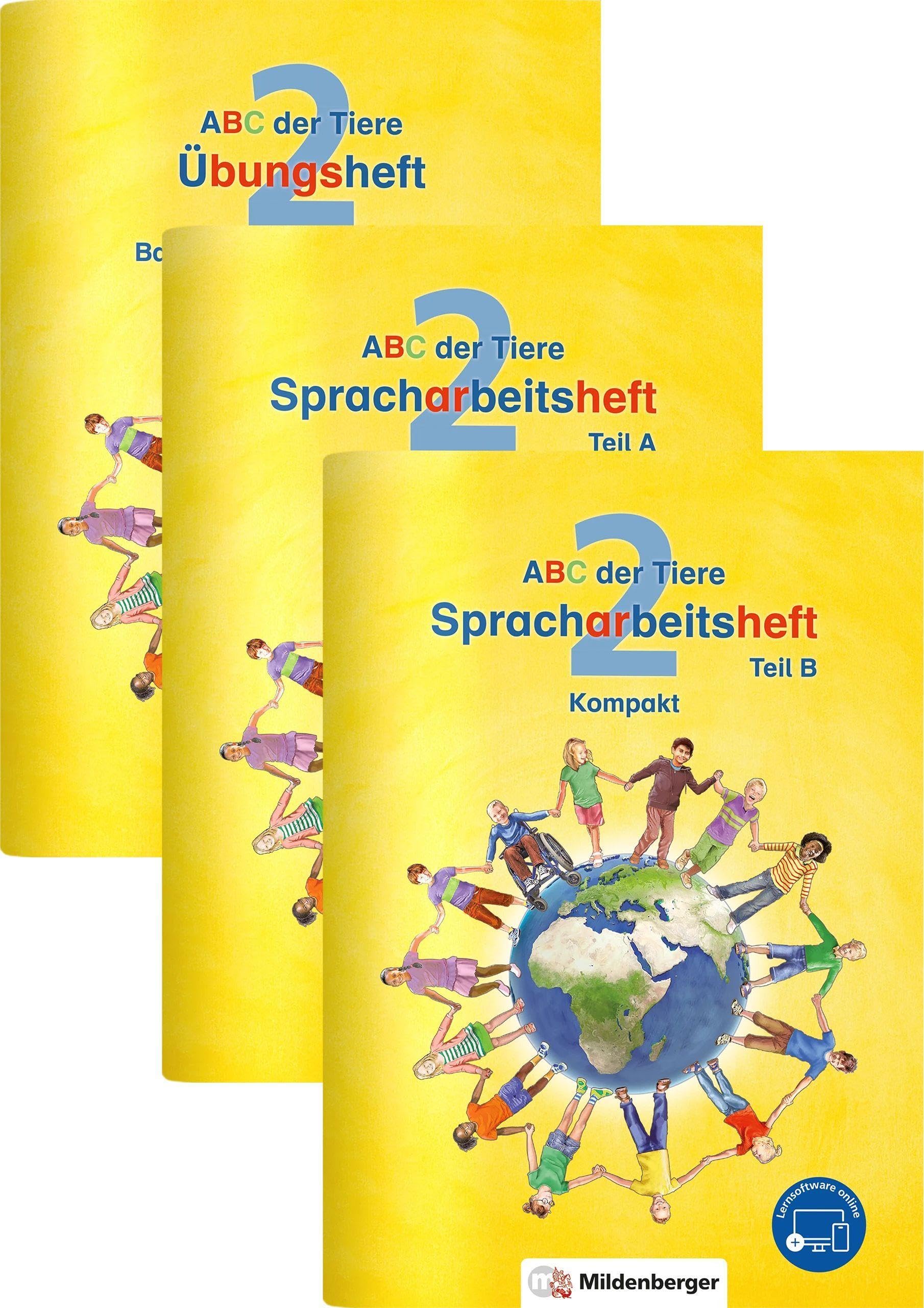 ABC der Tiere 2 – Spracharbeitsheft Kompakt: Förderausgabe Study Guides