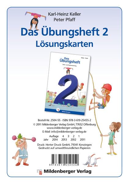 Das Übungsheft Mathematik 2 - Lösungskarten zur Selbstkontrolle Non-fiction