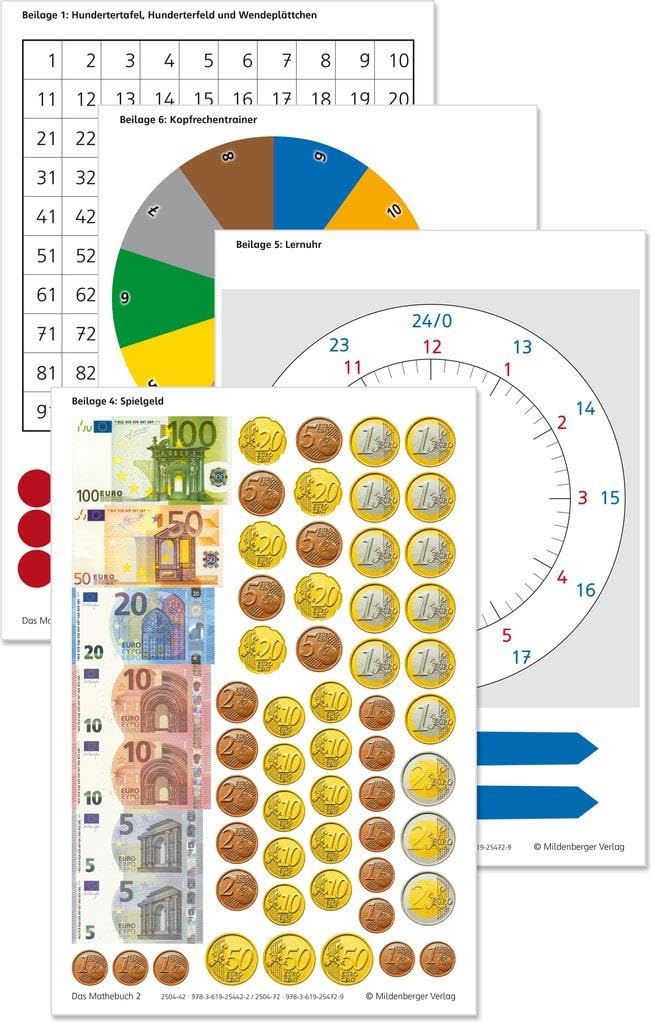 Das Mathebuch 2 – Arbeitsbeilagen (identisch mit 978-3-619-25442-2): passend zum Schulbuch 978-3-619-25470-5 und 978-3-619-25440-8: passend zum Schülerbuch 978-3-619-25470-5 Study Guides