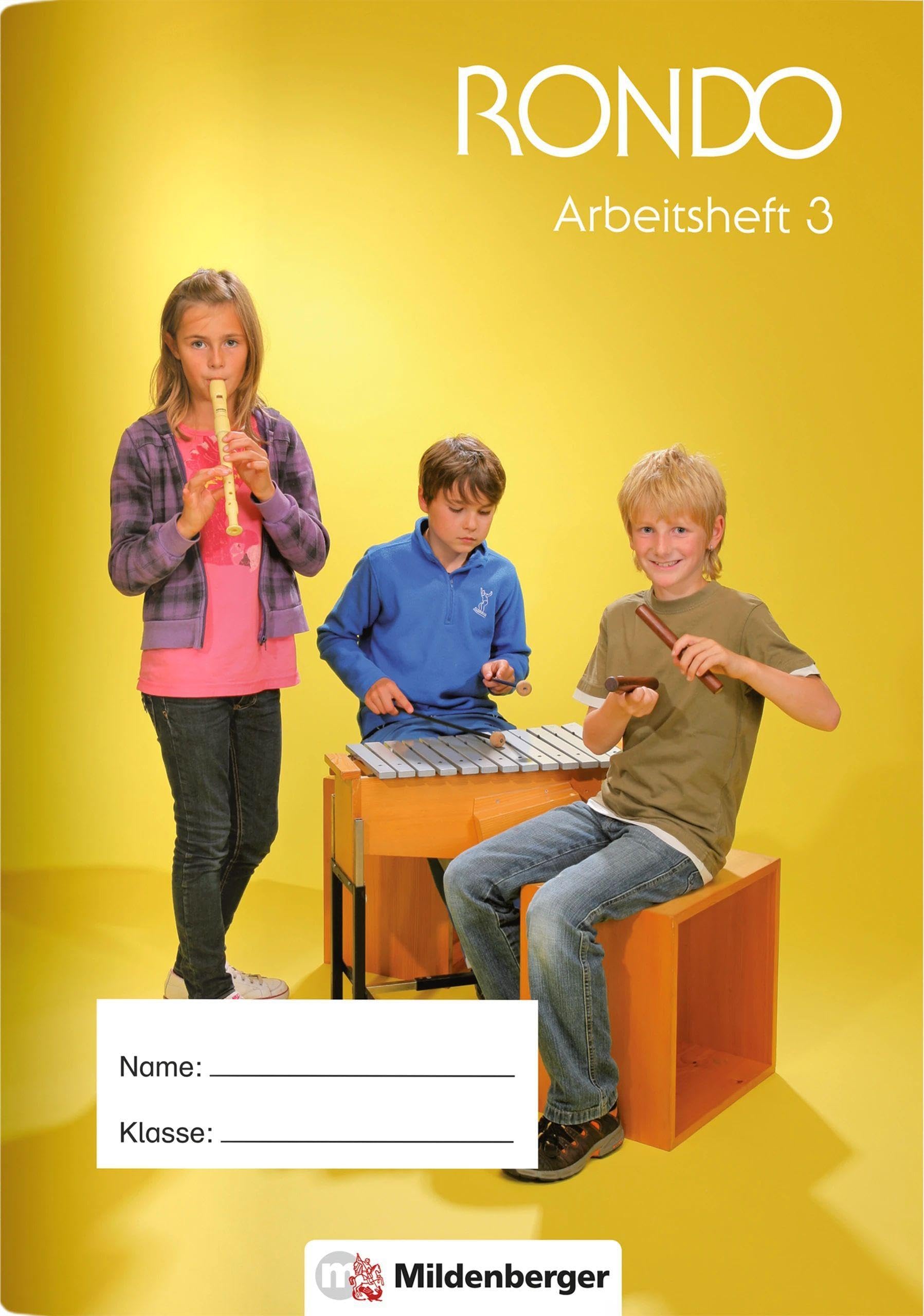 RONDO 3/4 – Arbeitsheft 3: Arbeitsheft 3 - Neubearbeitung Sheet Music