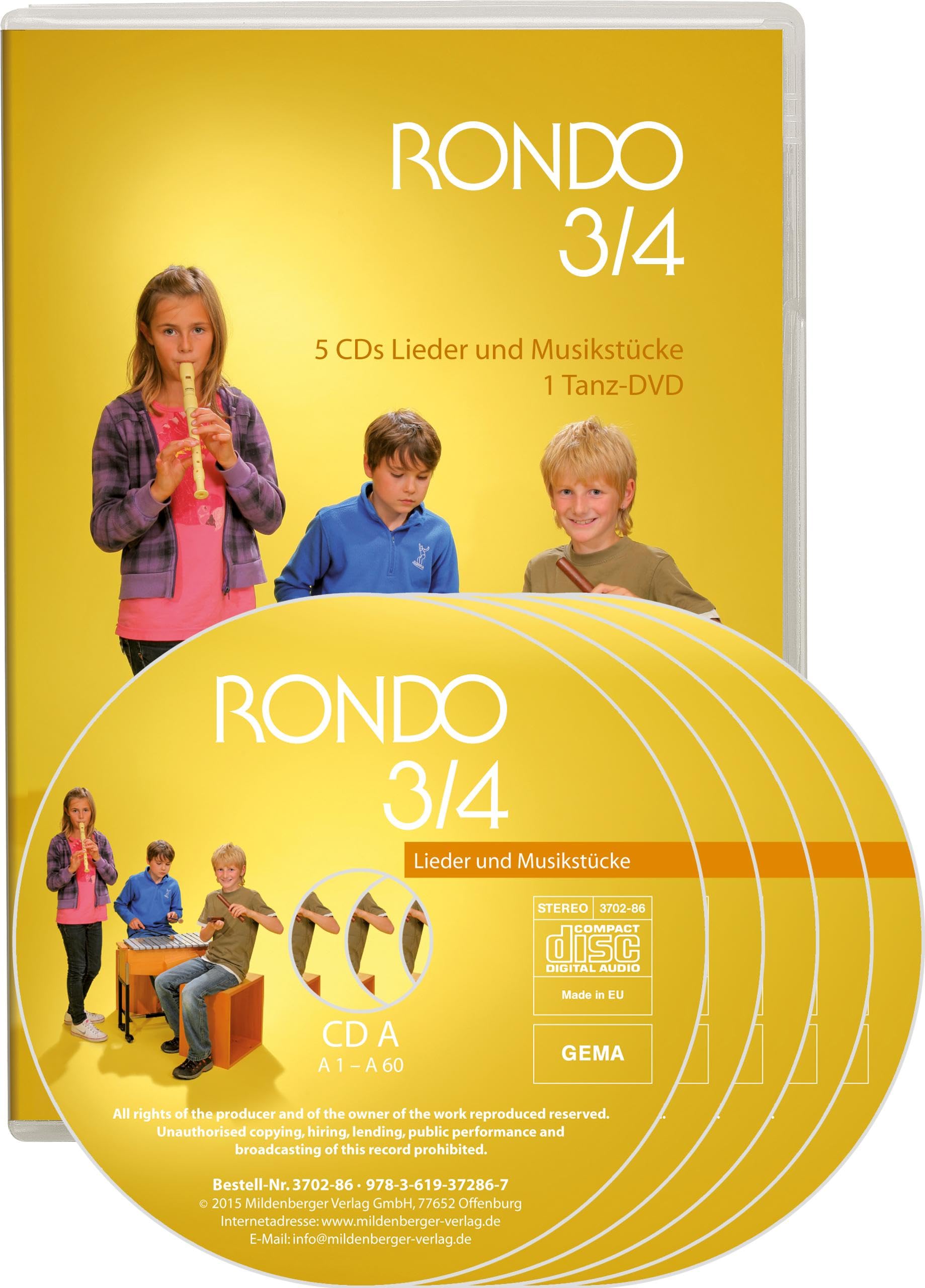RONDO 3/4 - Neuausgabe - 5 Audio-CDs Professional & Reference Books