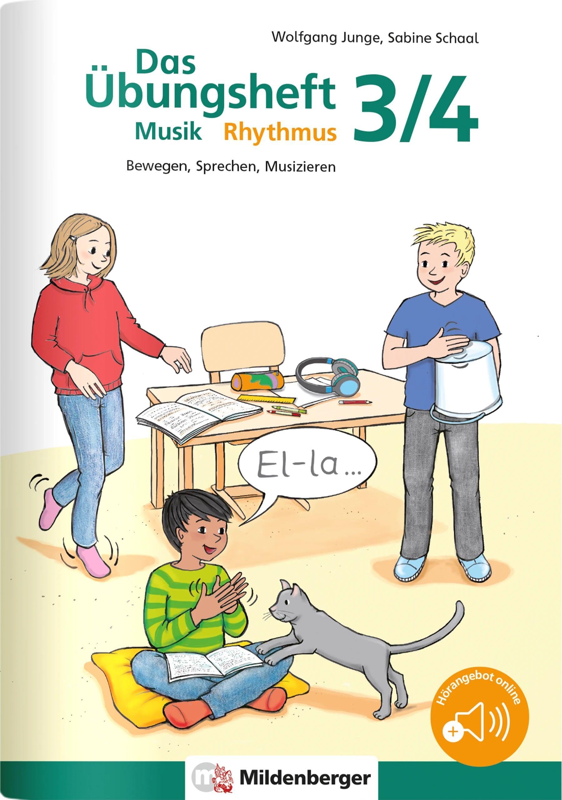 Das Übungsheft Musik - Rhythmus 3/4 Sheet Music
