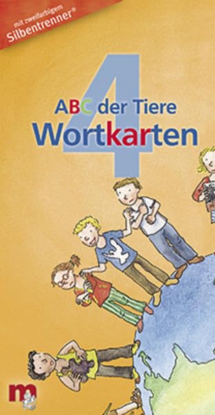 ABC der Tiere 4 - Wortkarten in 5-Fächer-Lernbox Professional & Reference Books