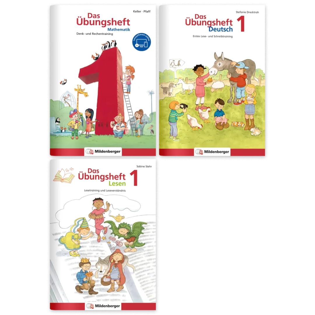 Sicher ins 2. Schuljahr – Paket: Rechnen – Schreiben – Lesen · Klasse 1: Wichtige Grundlagen des Stoffs der 1. Klasse wiederholen, um gut ins 2. Schuljahr zu starten. Learning & Reference