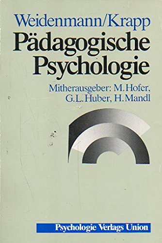 Pädagogische Psychologie. Ein Lehrbuch Psychology