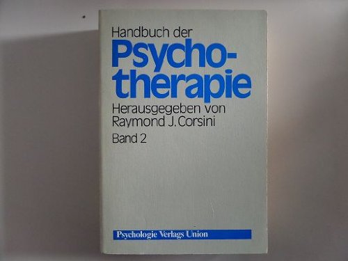 Handbuch der Psychotherapie Psychology