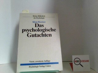 Das psychologische Gutachten. Ein praktischer Leitfaden Books