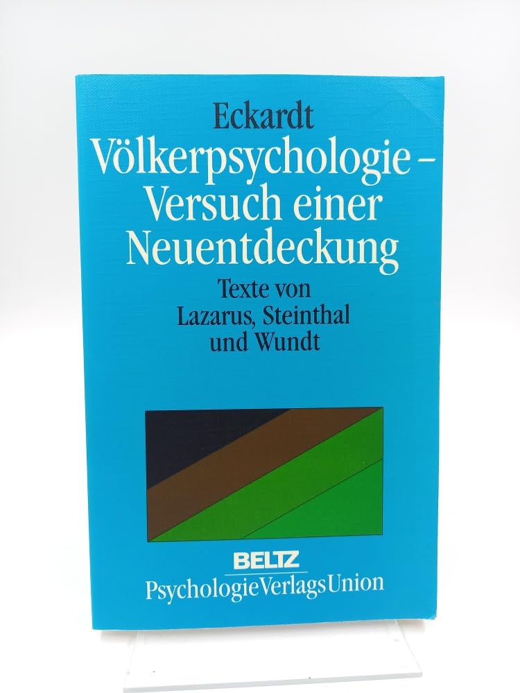 Völkerpsychologie, Versuch einer Neuentdeckung Fiction